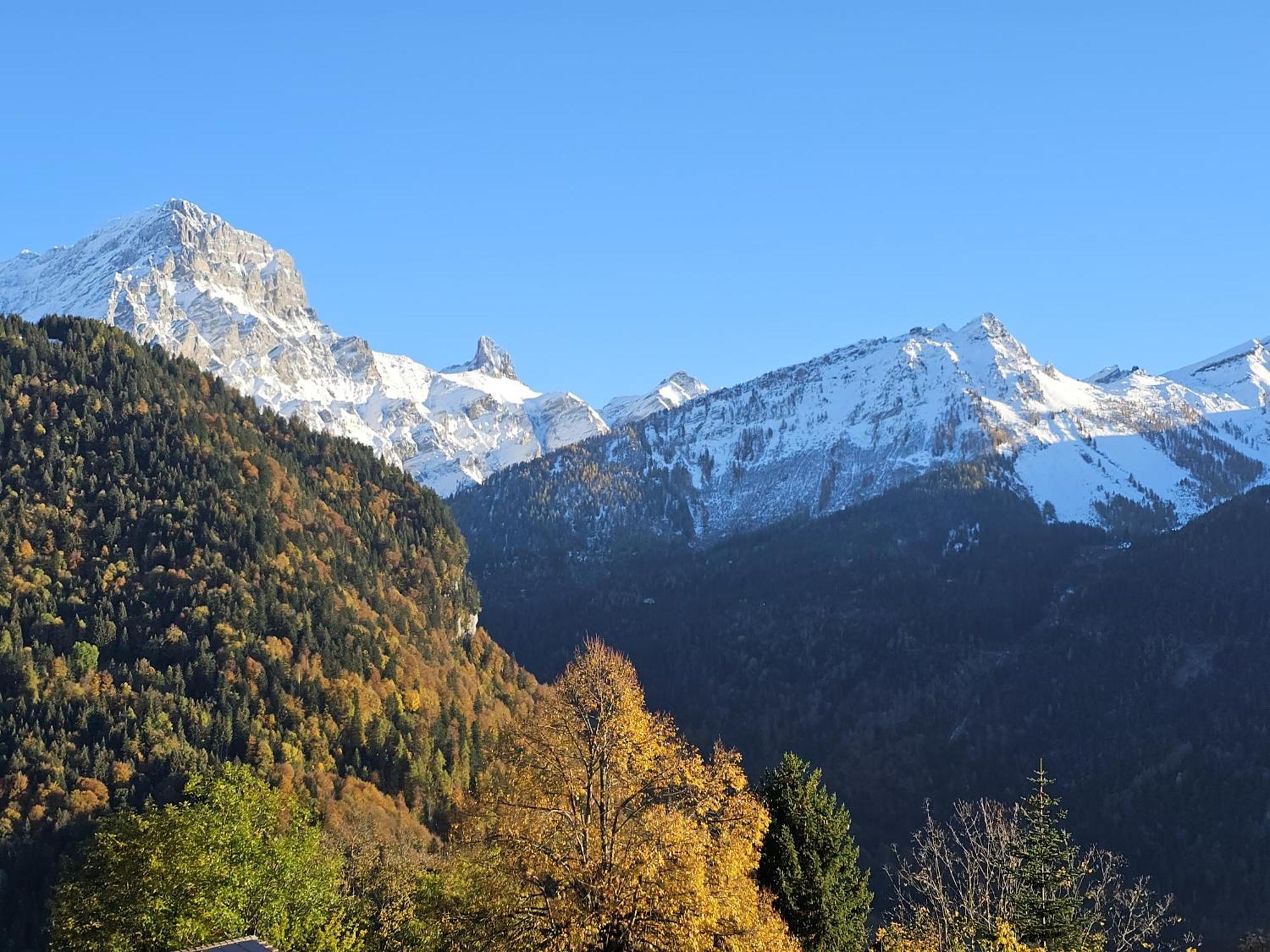 Magnifique Chalet Valerie 5 Chambres A Coucher & Vue Unique กรียง ภายนอก รูปภาพ