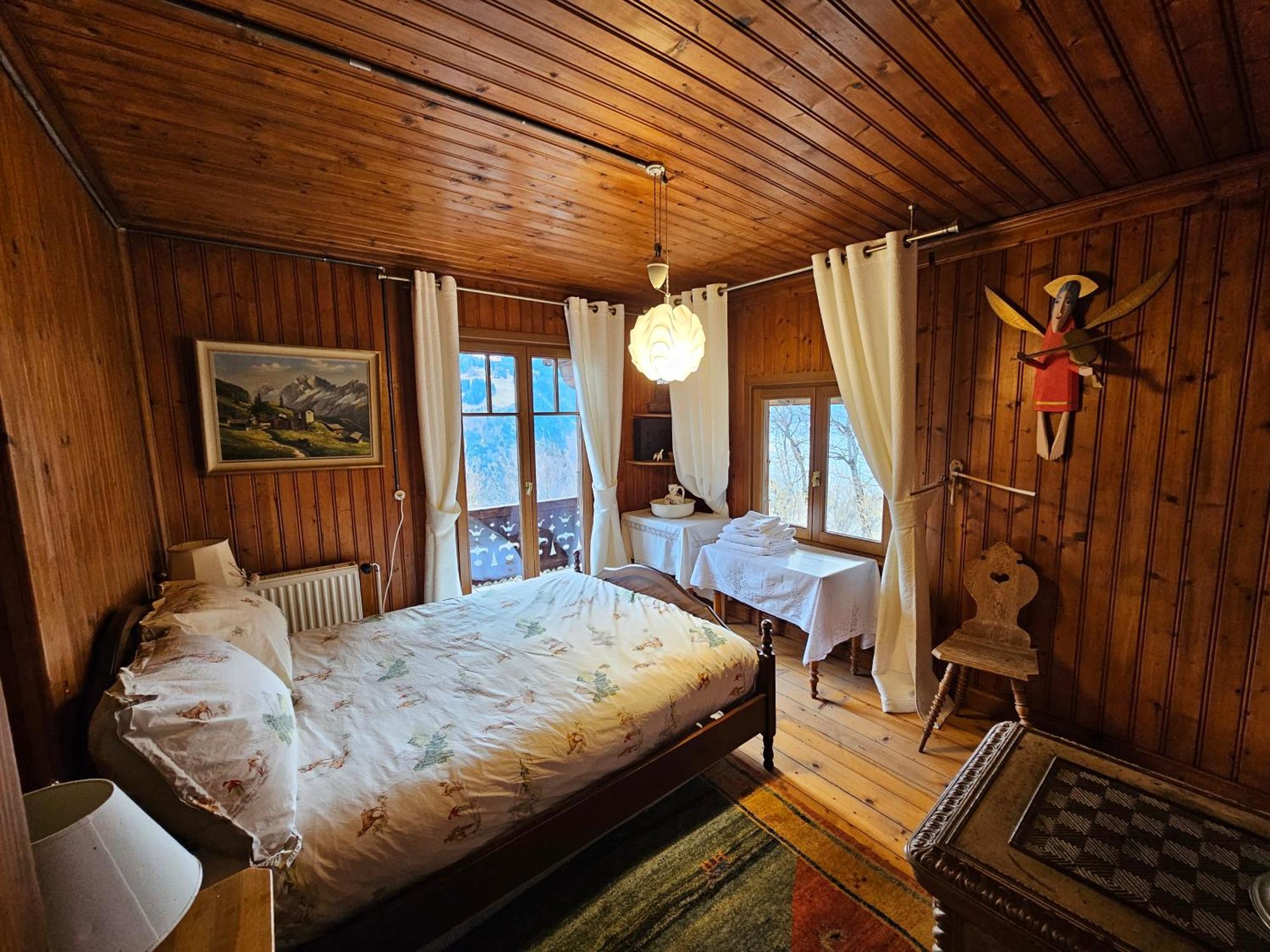 Magnifique Chalet Valerie 5 Chambres A Coucher & Vue Unique กรียง ภายนอก รูปภาพ