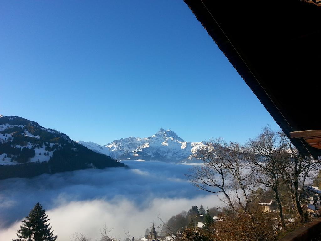Magnifique Chalet Valerie 5 Chambres A Coucher & Vue Unique กรียง ภายนอก รูปภาพ